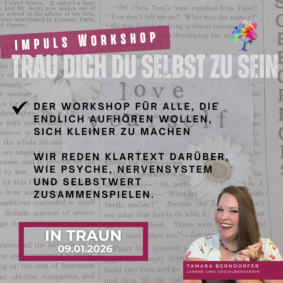 Trau dich, du selbst zu sein