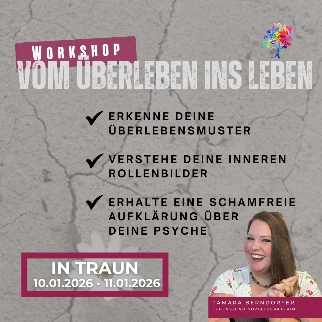 Vom Überleben ins Leben – Ein Workshop für Menschen, die endlich wieder atmen wollen